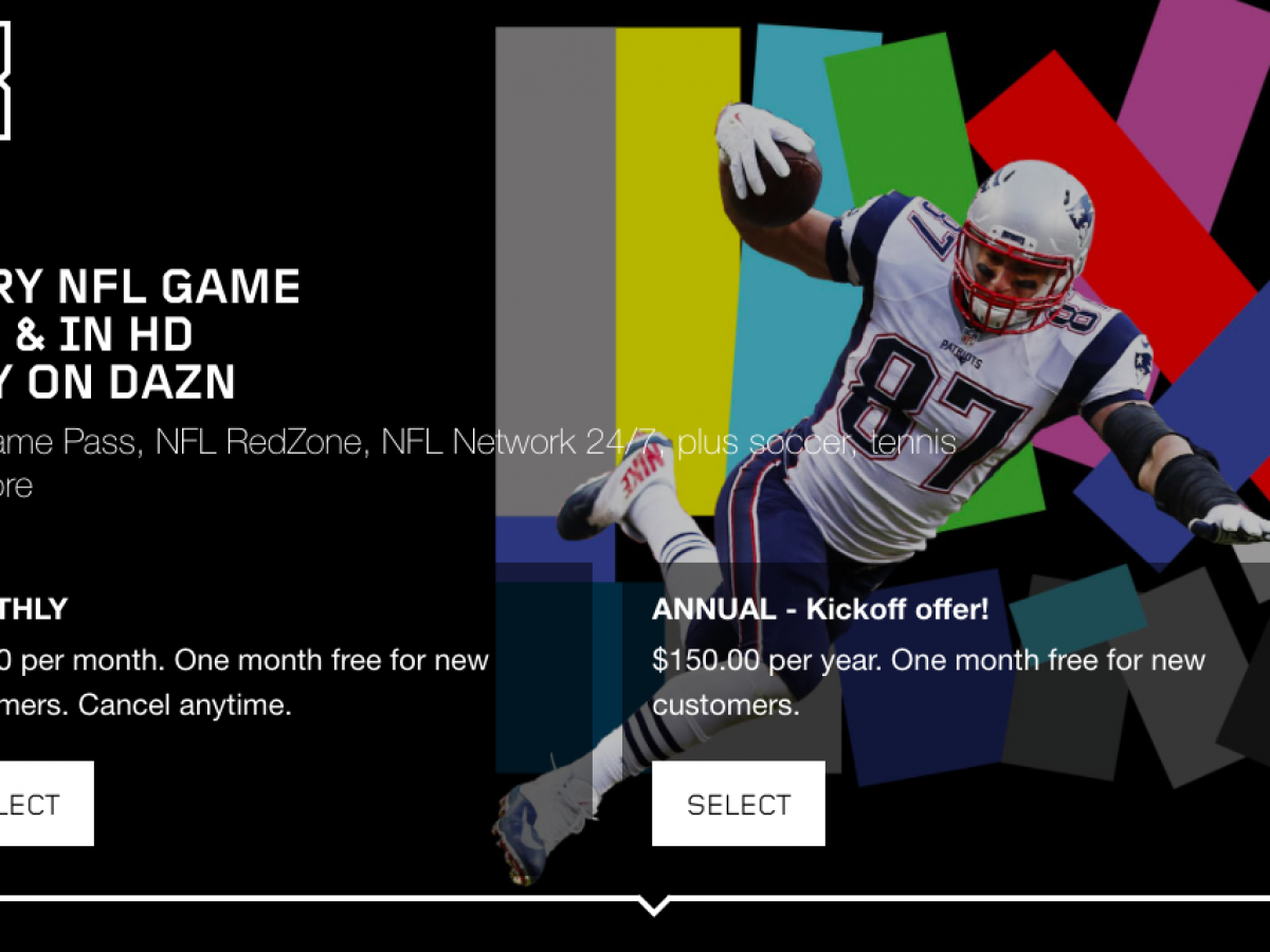 DAZN launches FREE NFL Game Pass offer